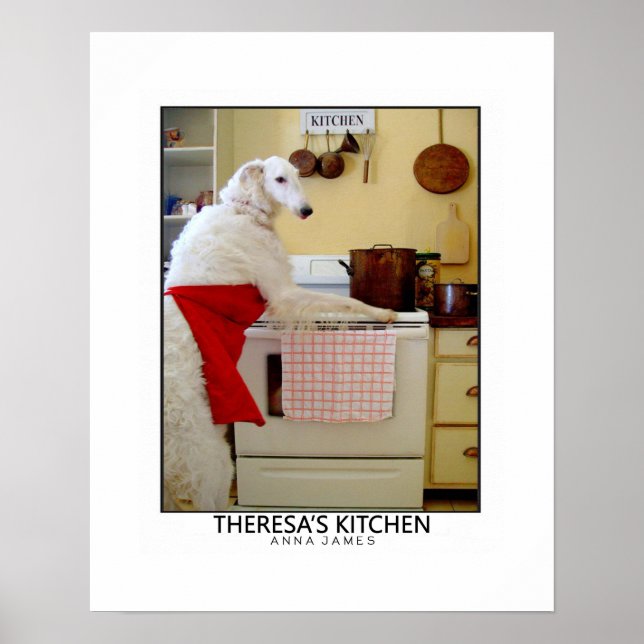 Wolfhound Puck Poster for Frame (Front)