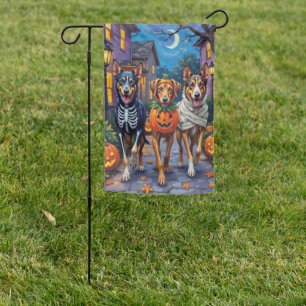  Wolfhound Trick-or-Treating Halloween Costumes Garden Flag