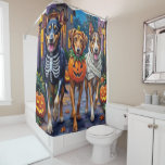  Wolfhound Trick-or-Treating Halloween Costumes Shower Curtain