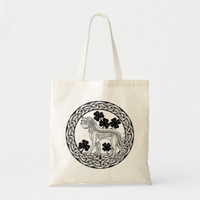 Wolfhound's Quarterly LIMITED EDITION Artwork Tote Bag (Front)