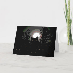 Wolfie Greeting Card