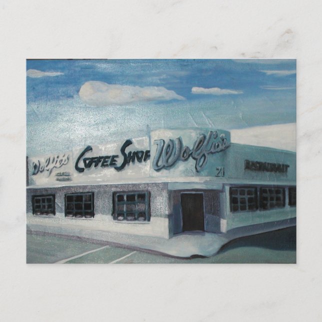 Wolfie's Miami Beach Postcard (Front)