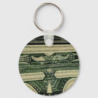 Wölfli 'Petrol' Fine Art Keychain