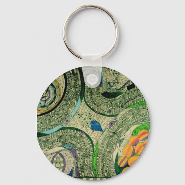 Wölfli "Saint Mary Castle" Fine Art Keychain (Front)