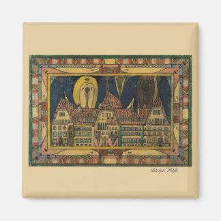 Wölfli "Waldau" Fine Art Magnet