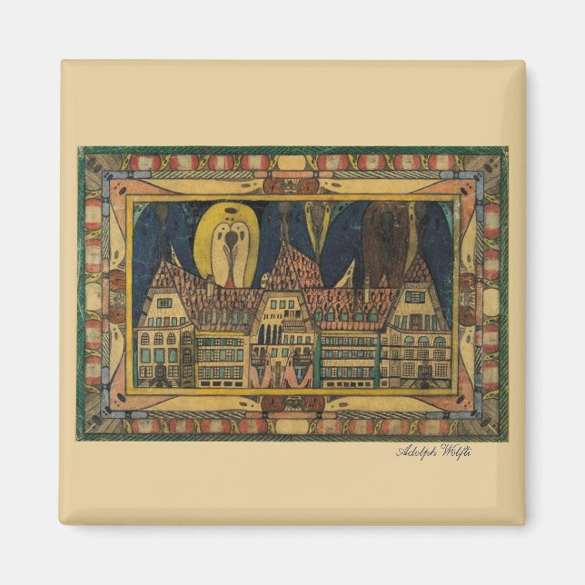 Wölfli "Waldau" Fine Art Magnet (Front)