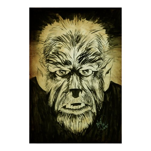 Wolfman print