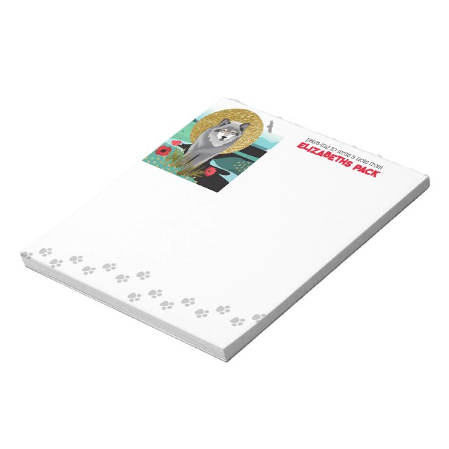 WOLFMOON AURA - notepad - customize text (Rotated)