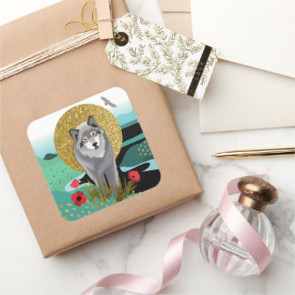 WOLFMOON AURA - stickers 2 sizes