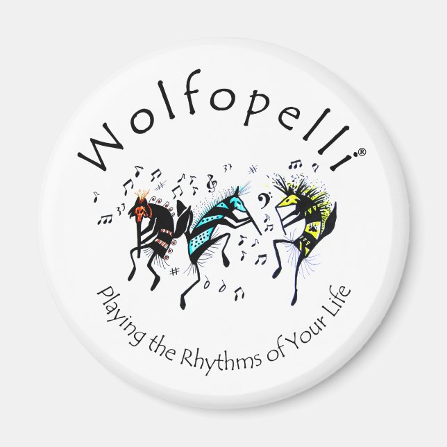 Wolfopelli 10 magnet (Front)
