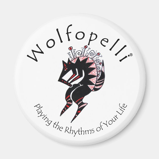 Wolfopelli 3 magnet (Front)