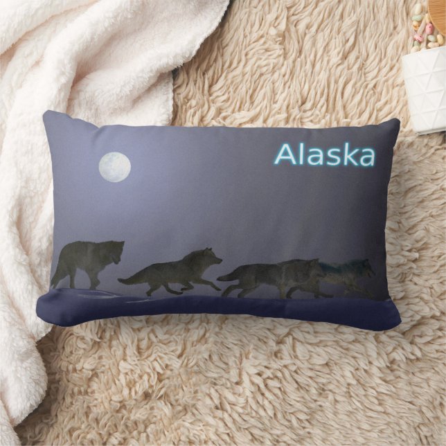 Wolfpack - Alaska Lumbar Pillow (Blanket)