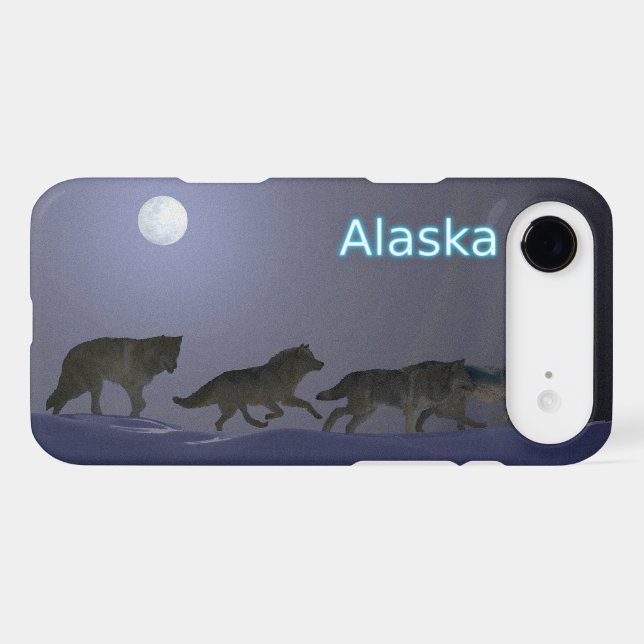 Wolfpack Case-Mate iPhone Case (Back (Horizontal))