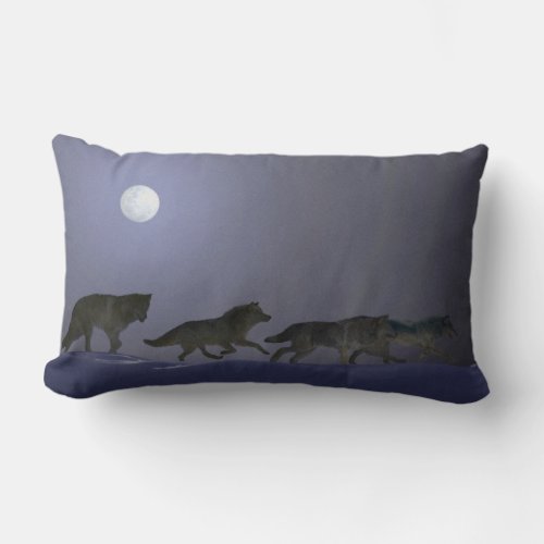 Wolfpack Lumbar Pillow