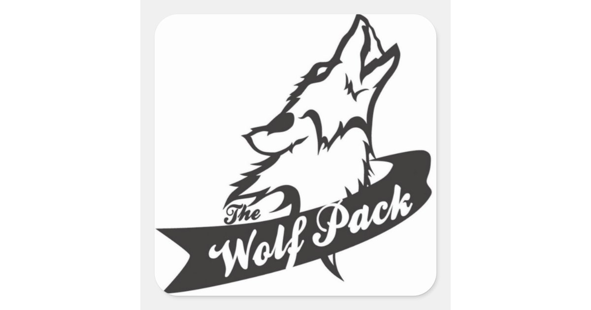 WolfPack Sticker | Zazzle