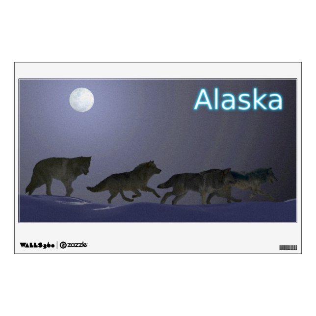 Wolfpack Wall Decal (Front)
