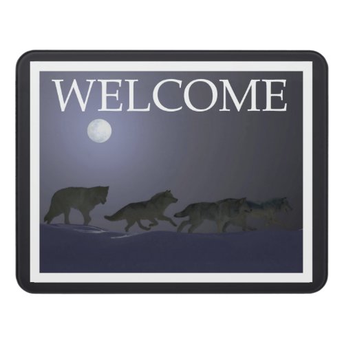 Wolfpack _ Welcome Door Sign