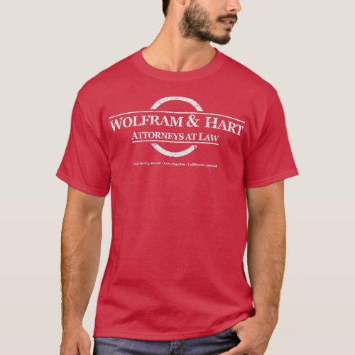 Wolfram Hart Attorneys at Law T_Shirt