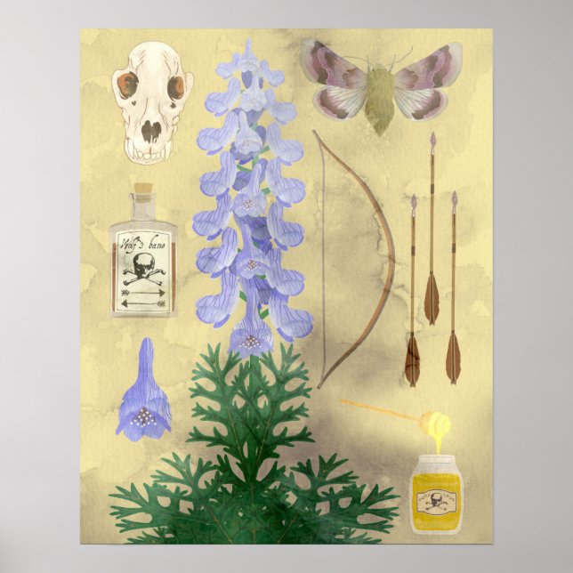 Wolf's bane poster (Front)