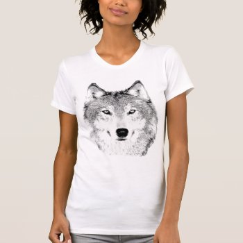 Wolfs Head T-shirt by calroofer at Zazzle