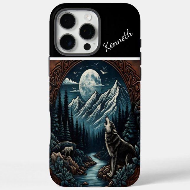 Wolf's Moonlight Howl Case-Mate iPhone Case (Back)