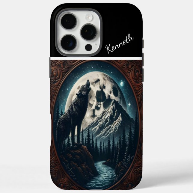 Wolf's Moonlit Howl Case-Mate iPhone Case (Back)