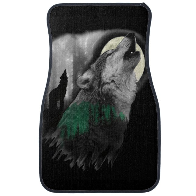 Wolf's Song Car Mat (Front)