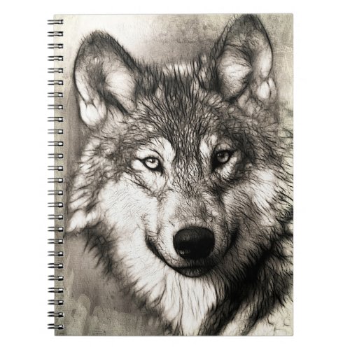 Wolfs Stare Notebook