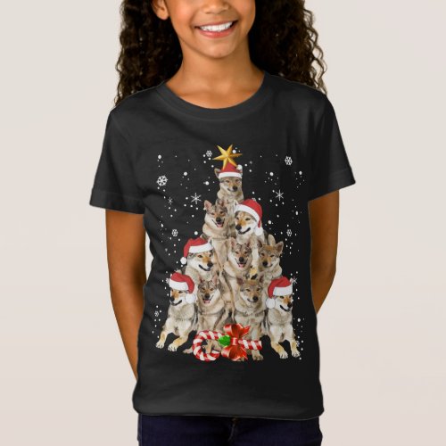 Wolfs Tree Christmas Sweater Xmas Pet Animal Wolf 