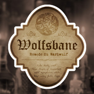 Wolfsbane Apothecary DC Sticker