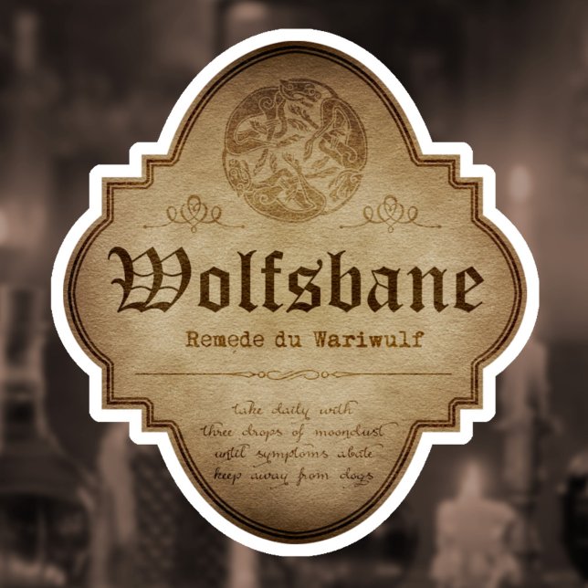 Wolfsbane Apothecary DC Sticker (Creator Uploaded)