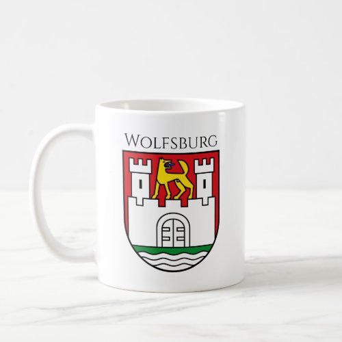 Wolfsburg coat of arms Germany Coffee Mug