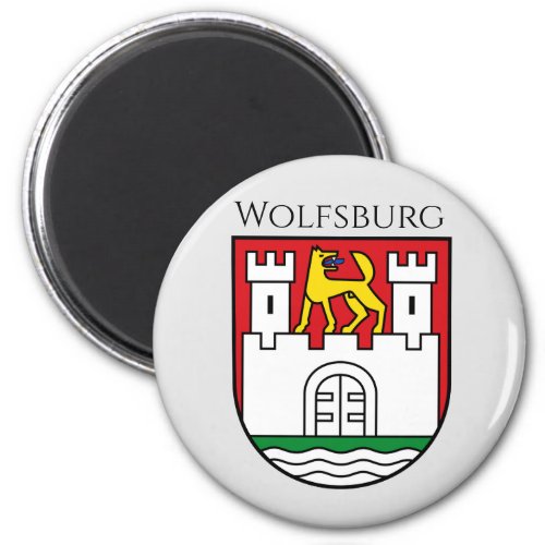 Wolfsburg coat of arms Germany Magnet