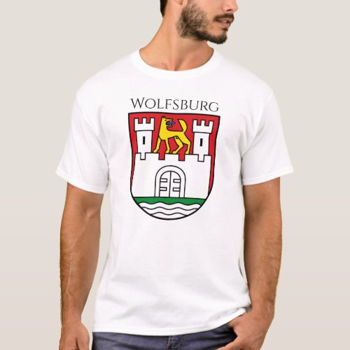 Wolfsburg coat of arms Germany T_Shirt