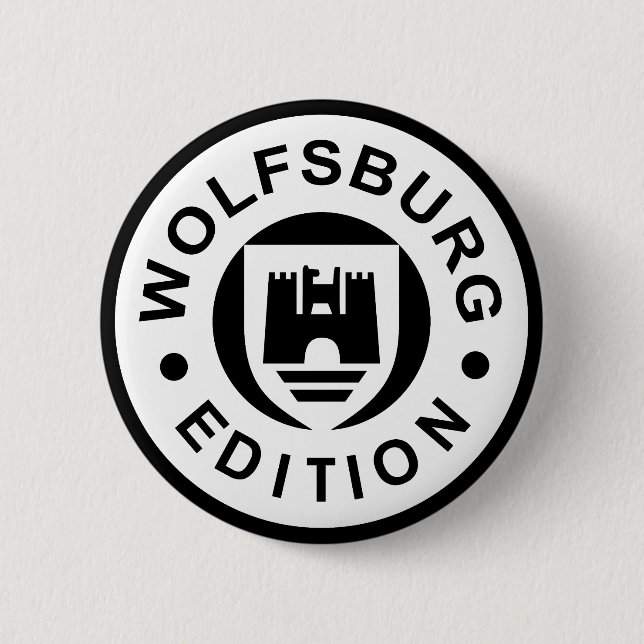 Wolfsburg Edition (black) Button (Front)