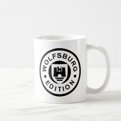 Wolfsburg Edition black Coffee Mug
