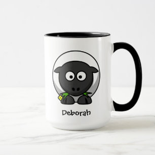 Wolly sheep mug