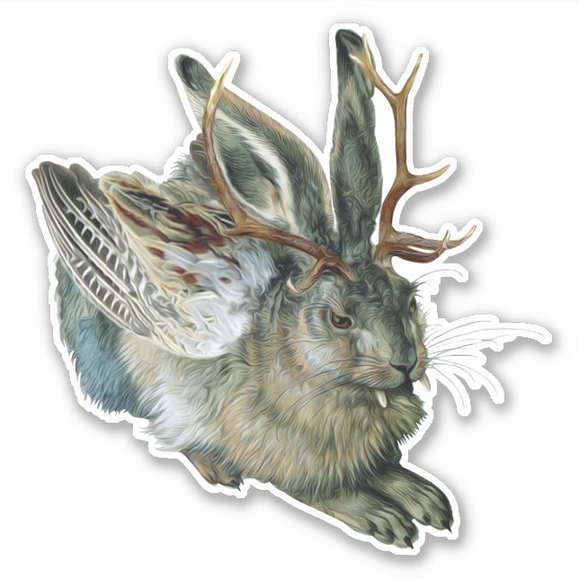 Wolpertinger Sticker (Front)
