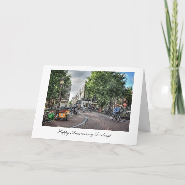 Wolvenstraat Singel - Happy Anniversay Darling Card (Front)
