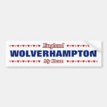 [ Thumbnail: Wolverhampton - My Home - England; Hearts Bumper Sticker ]
