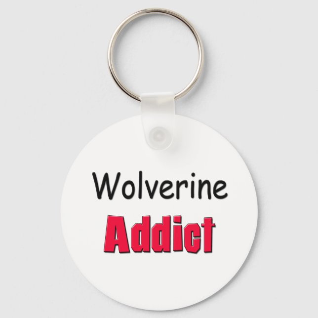 Wolverine Addict Keychain (Front)