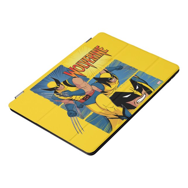 Wolverine Character Panel Graphic iPad Pro Cover (Side)