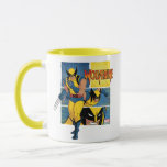Wolverine Character Panel Graphic Mug