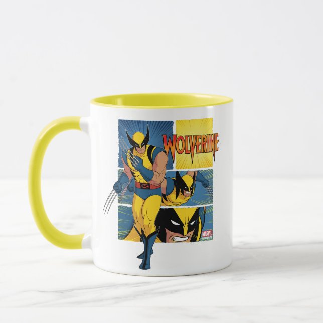 Wolverine Character Panel Graphic Mug (Left)