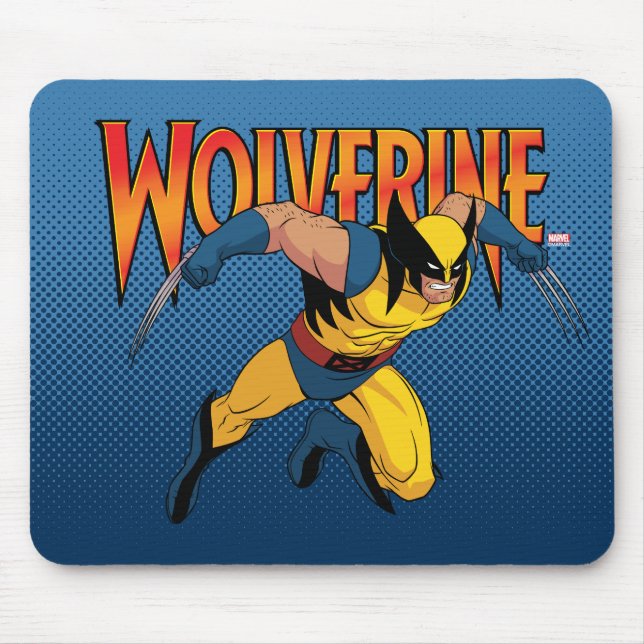 Wolverine Character Pose Mouse Pad (Front)
