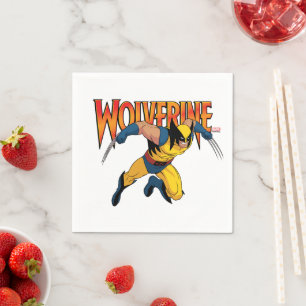 Wolverine Character Pose Napkins