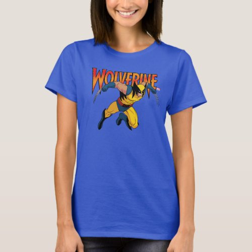 Wolverine Character Pose T_Shirt