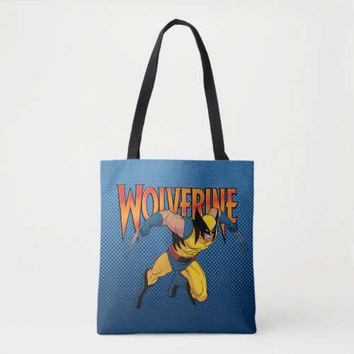 Wolverine Character Pose Tote Bag