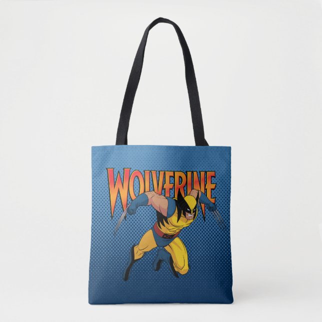 Wolverine Character Pose Tote Bag (Front)