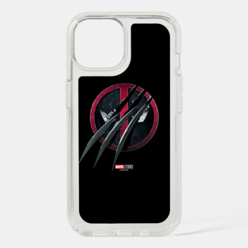 Wolverine Claws Slashing Deadpool Icon iPhone 15 Case